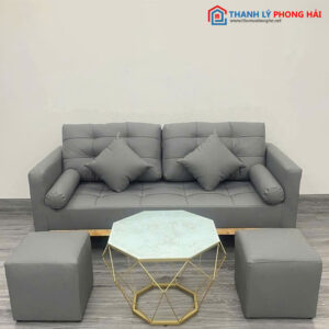 Thanh Lý Bộ Sofa Bọc Vải Kèm 4 Gối Mới 99% (Nhiều Mẫu)