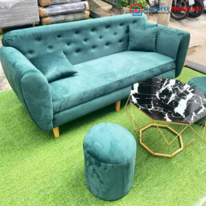 Bộ Sofa Kèm Bàn Kim Cương Nhiều Màu Mới 99%