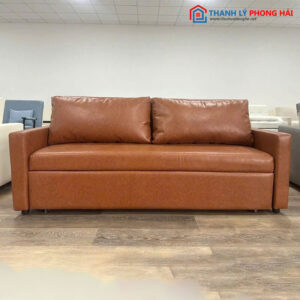Sofa Bed Gấp Thông Minh Bọc Da Mới 99% (Nhiều Màu)