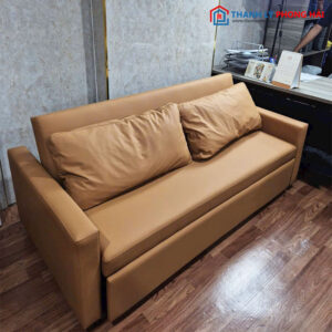 Sofa Bed Gấp Thông Minh Bọc Da Mới 99% (Nhiều Màu)