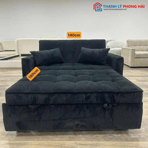 Thanh Lý Sofa Bed Nhung Gân Nhiều Màu Mới 99%
