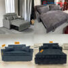 Thanh Lý Sofa Bed Nhung Gân Nhiều Màu Mới 99%