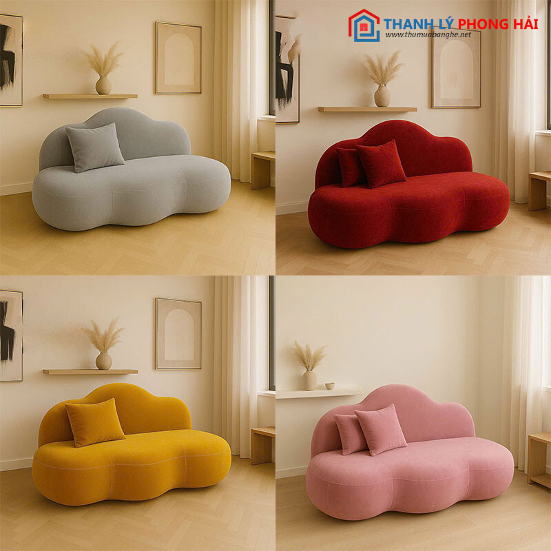 sofa-dam-may-de-thuong (2) Thanh Lý Sofa Đám Mây Dễ Thương Mới 99% (Nhiều Mẫu)