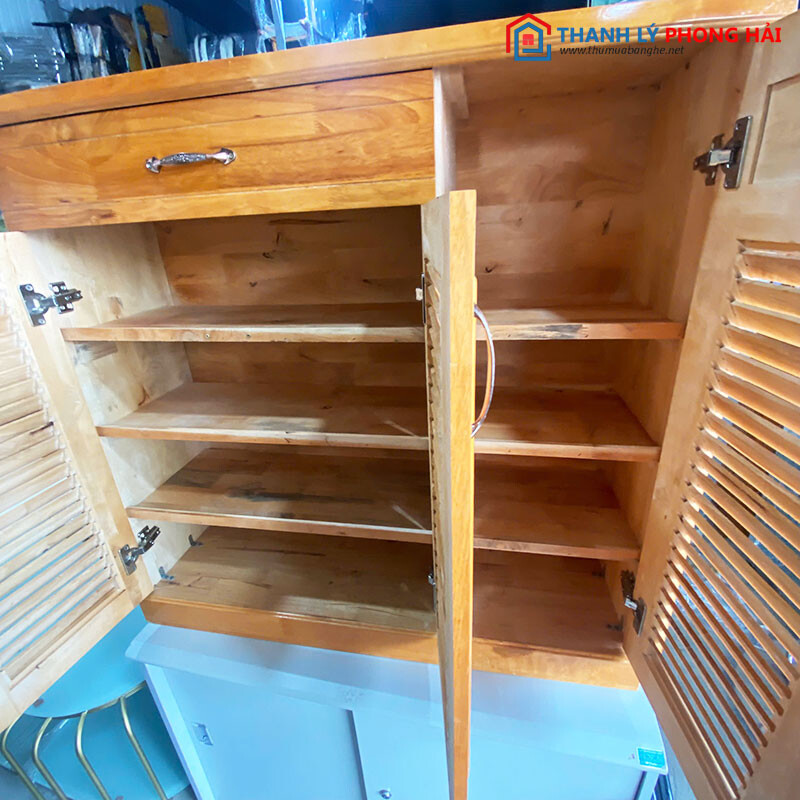 Tủ Giày Gỗ 3 Cánh 1m Mới 99%   tu-giay-go-2-canh-1m-nhieu-mau-moi-99-3 Tủ Giày Gỗ 3 Cánh 1m Mới 99%