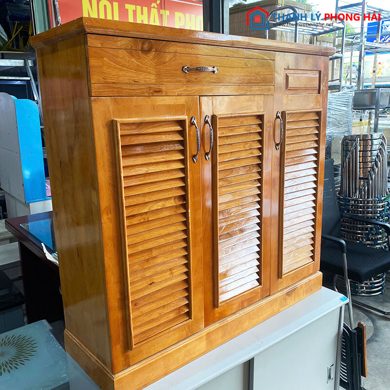 Tủ Giày Gỗ 3 Cánh 1m Mới 99%   tu-giay-go-2-canh-1m-nhieu-mau-moi-99-4 Tủ Giày Gỗ 3 Cánh 1m Mới 99%