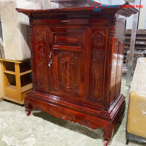 Tủ Thờ Gỗ Tràm 1m27 Cao Cấp Mới 99%