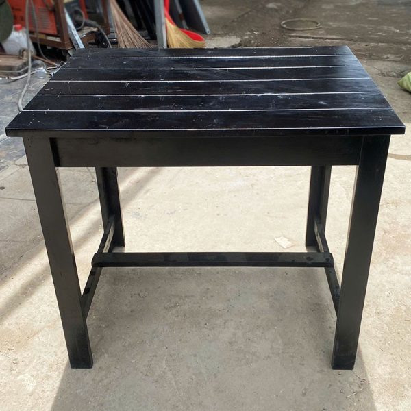 Bàn Cafe 80cm Bằng Gỗ Màu Đen Mới 99%
