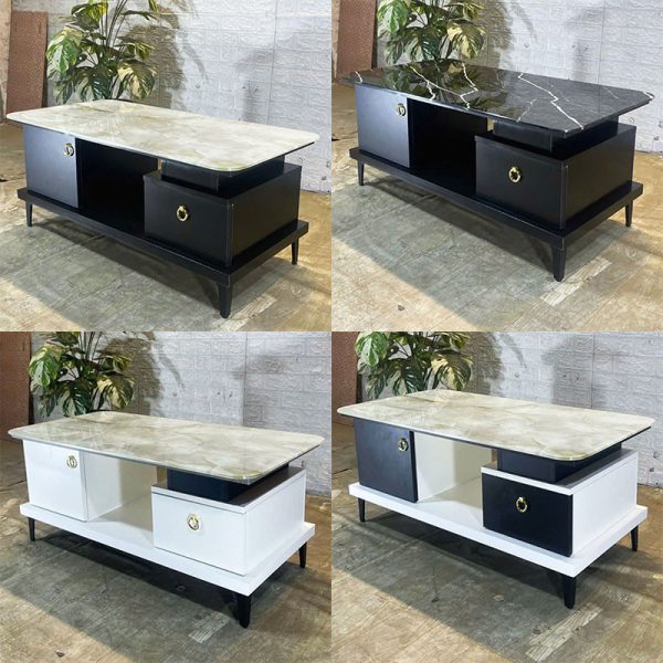 Thanh Lý Bàn Sofa 1m - 1m2 Mặt Đá Vân Mới 99%