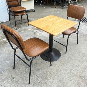 Bộ Bàn Ghế Cafe Kiểu Dáng Hiện Đại Mới 99%
