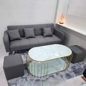Bộ Sofa Kèm 2 Đôn Và Bàn Trà Nhiều Màu Mới 99% 9 Bộ Sofa Kèm 2 Đôn Và Bàn Trà Nhiều Màu Mới 99%