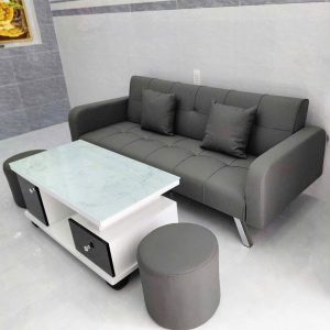 Bộ Sofa Kèm 2 Đôn Và Bàn Trà Nhiều Màu Mới 99% 7 Bộ Sofa Kèm 2 Đôn Và Bàn Trà Nhiều Màu Mới 99%