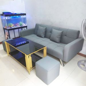 Bộ Sofa Kèm 2 Đôn Và Bàn Trà Nhiều Màu Mới 99% 6 Bộ Sofa Kèm 2 Đôn Và Bàn Trà Nhiều Màu Mới 99%