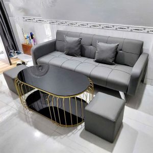 Bộ Sofa Kèm 2 Đôn Và Bàn Trà Nhiều Màu Mới 99% 19 Bộ Sofa Kèm 2 Đôn Và Bàn Trà Nhiều Màu Mới 99%