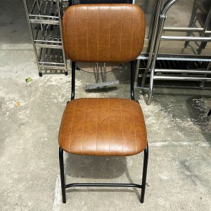 Ghế Cafe Napa Bọc Da Nâu Bền Đẹp Mới 99%