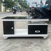 Thanh Lý Bàn Kính Sofa 1m Có Hộc Mới 99%