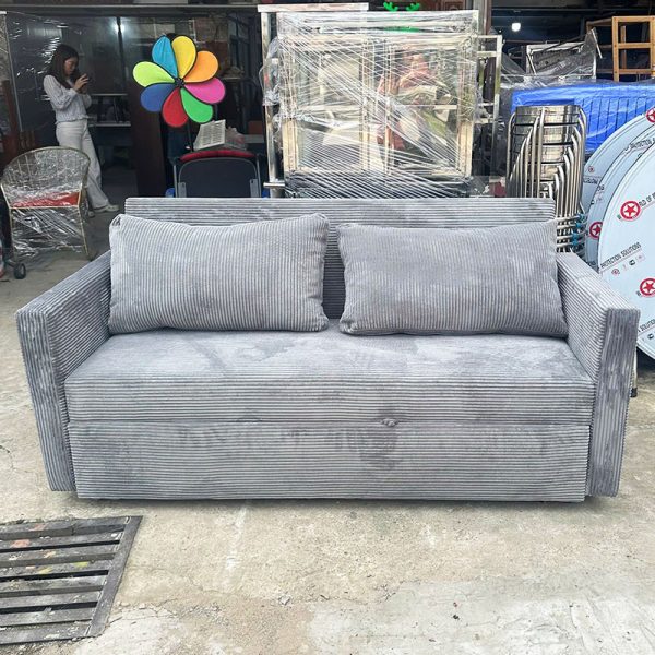 Băng Sofa Bed Nhung Tăm 1m6 Mới 99%