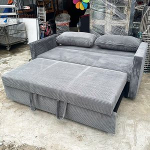 Băng Sofa Bed Nhung Tăm 1m6 Mới 99% 2 Băng Sofa Bed Nhung Tăm 1m6 Mới 99%