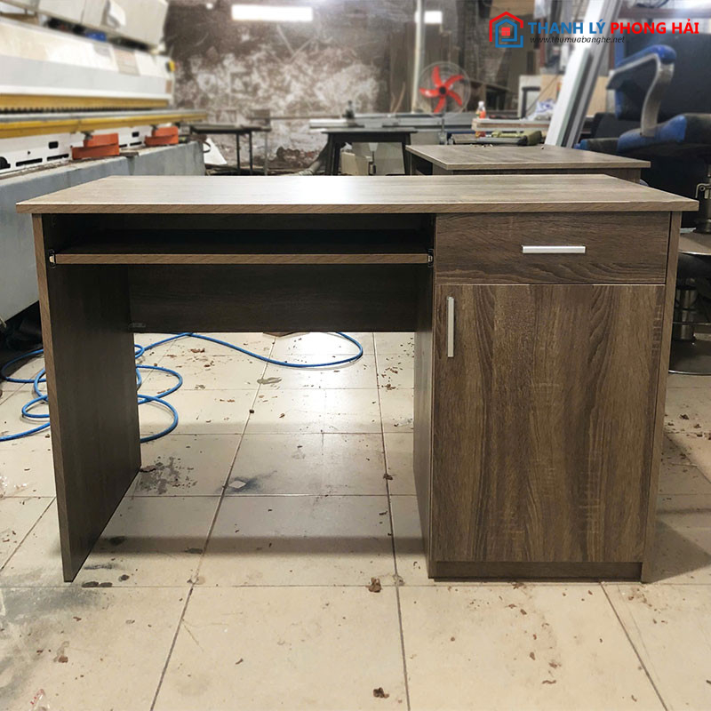 Bàn Làm Việc 1m2 Màu Gỗ Tự Nhiên Mới 99% ban-lam-viec-1m2-mau-go-tu-nhien-2 Bàn Làm Việc 1m2 Màu Gỗ Tự Nhiên Mới 99%