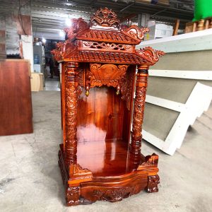 Thanh Lý Bàn Thờ Ông Địa Gỗ TN 48cm Mới 99% 1 Thanh Lý Bàn Thờ Ông Địa Gỗ TN 48cm Mới 99%