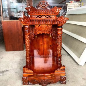 Thanh Lý Bàn Thờ Ông Địa Gỗ TN 48cm Mới 99%