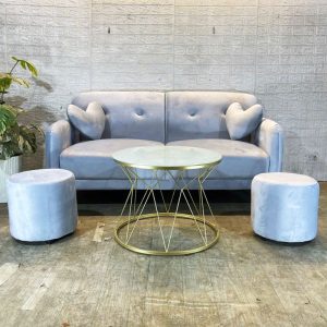 Combo Sofa Gối Tim 1m6 Kèm Bàn Trà Mới 99% (Nhiều Màu)