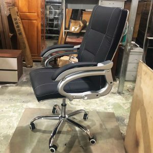 Ghế Giám Đốc Bọc Da Cao Cấp Tay Bạc Mới 99%