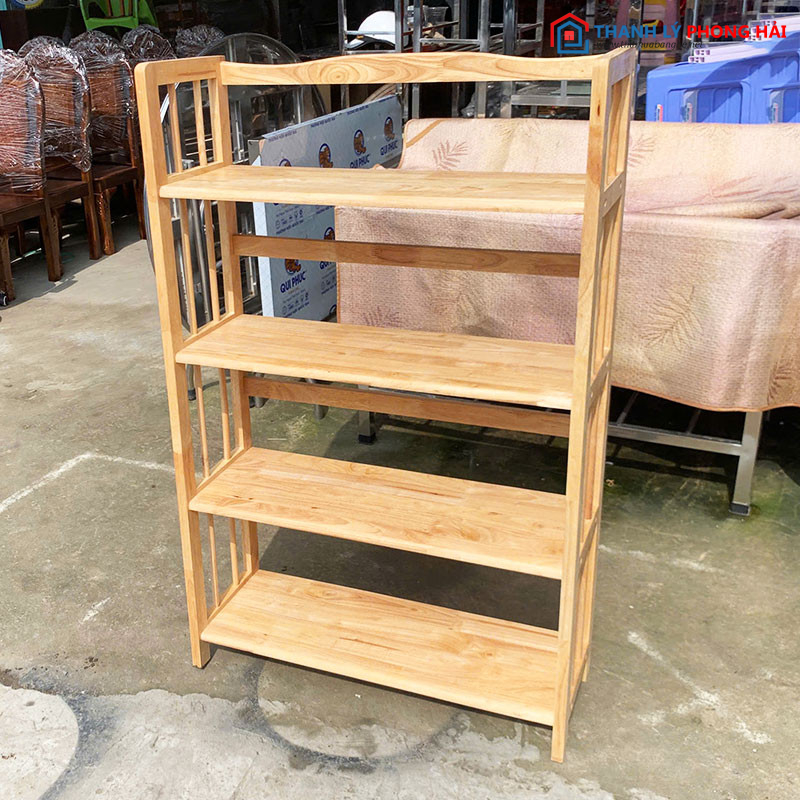 Kệ Sách 80cm Gỗ Cao Su Gồm 4 Tầng Mới 99% ke-sach-80cm-go-cao-su-gom-4-tang-1 Kệ Sách 80cm Gỗ Cao Su Gồm 4 Tầng Mới 99%