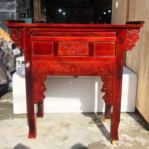 Kệ Thờ Gỗ Tràm 1m27 Chạm Rồng Mới 99%