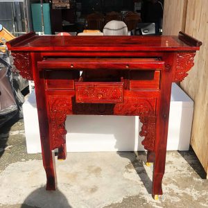 Kệ Thờ Gỗ Tràm 1m27 Chạm Rồng Mới 99%