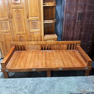 Thanh Lý Trường Kỷ Gỗ Tự Nhiên 1m6 Mới 99%