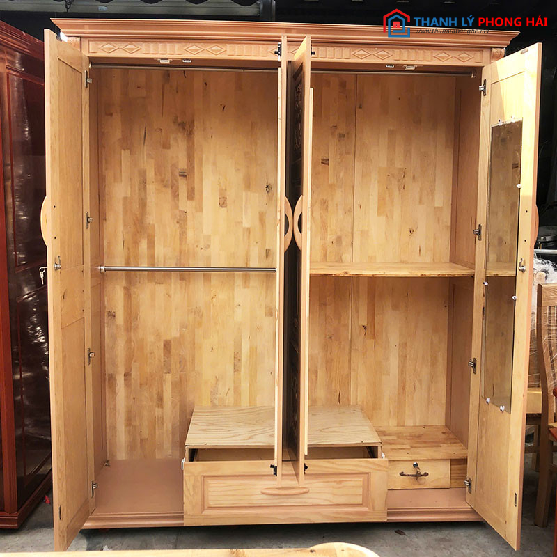 Thanh Lý Tủ Quần Áo 4 Cánh 1m77 Mới 99% tu-quan-ao-4-canh-1m77-moi-99-1 Thanh Lý Tủ Quần Áo 4 Cánh 1m77 Mới 99%