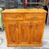 Thanh Lý Tủ Giày 98cm Gỗ Tự Nhiên Mới 99%