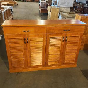 Tủ Giày Dép 1m4 Nhiều Tầng Gỗ TN Mới 99%