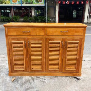Tủ Giày Dép 1m4 Nhiều Tầng Gỗ TN Mới 99%