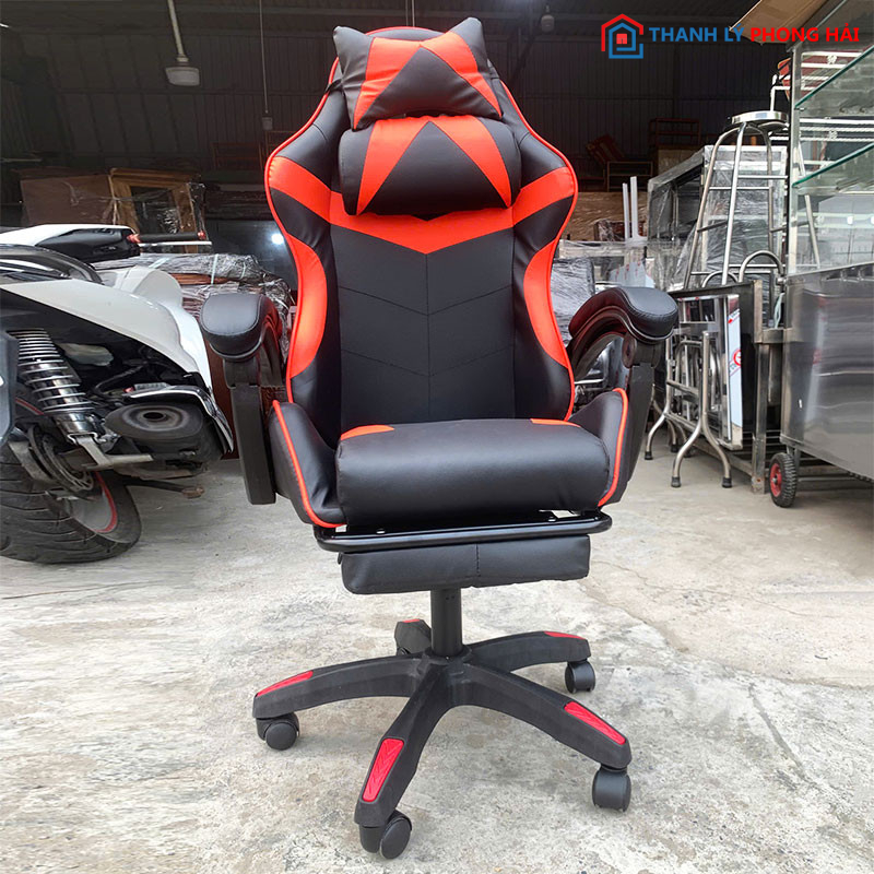 Ghế Gaming Da Phối Trắng Đen Mới 99% (Nhiều Màu) ghe-gaming-da-phoi-trang-den-5 Ghế Gaming Da Phối Trắng Đen Mới 99% (Nhiều Màu)