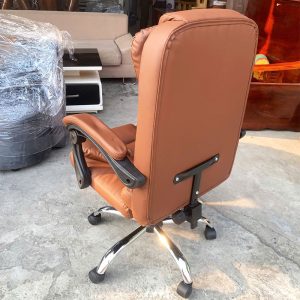 Ghế Giám Đốc Bọc Da Cao Cấp Có Gác Chân Mới 99% (Nhiều Màu)