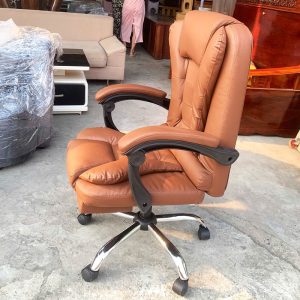 Ghế Giám Đốc Bọc Da Cao Cấp Có Gác Chân Mới 99% (Nhiều Màu)