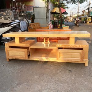 Kệ Tivi Gỗ Màu Sồi 1m79 Hiện Đại Mới 99% 1 Kệ Tivi Gỗ Màu Sồi 1m79 Hiện Đại Mới 99%