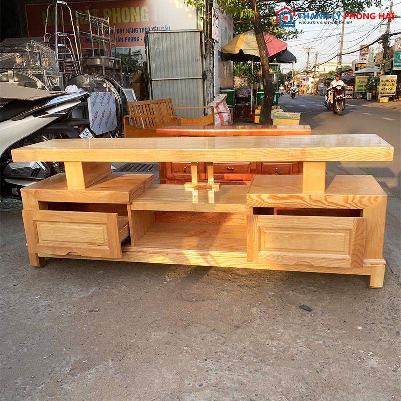 Kệ Tivi Gỗ Màu Sồi 1m79 Hiện Đại Mới 99% ke-tivi-go-mau-soi-1m79-hien-dai-2 Kệ Tivi Gỗ Màu Sồi 1m79 Hiện Đại Mới 99%