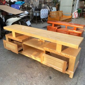 Kệ Tivi Gỗ Màu Sồi 1m79 Hiện Đại Mới 99% 2 Kệ Tivi Gỗ Màu Sồi 1m79 Hiện Đại Mới 99%