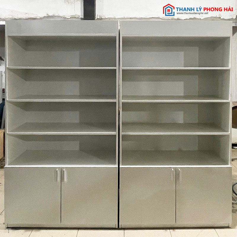 Kệ Trưng Bày MDF 1m Trắng Dạng Đứng Mới 99% ke-trung-bay-go-mdf-trang-1m-4 Kệ Trưng Bày MDF 1m Trắng Dạng Đứng Mới 99%