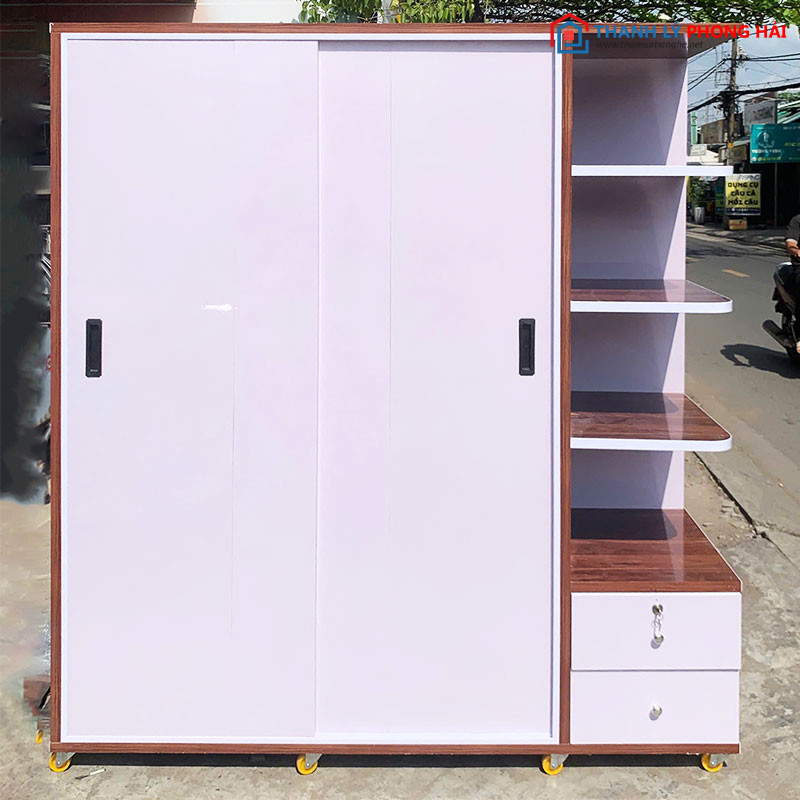 Tủ Nhựa Cửa Lùa 1m64 Kèm Kệ Góc Mới 99% tu-nhua-cua-lua-1m64-kem-ke-goc-1 Tủ Nhựa Cửa Lùa 1m64 Kèm Kệ Góc Mới 99%