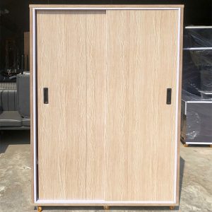 Tủ Quần Áo Nhựa 1m24 Cửa Lùa Mới 99%