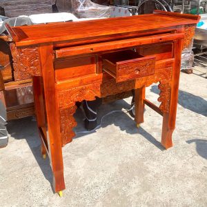 Bàn Thờ 1m43 Gỗ Tràm 1 Tầng Mới 99%