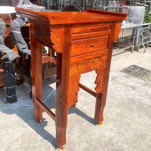 Bàn Thờ Gỗ 88cm Kèm Ngăn Kéo Mới 99%