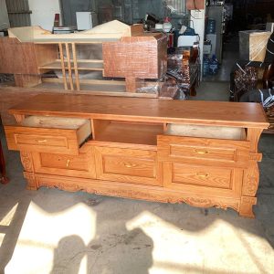 Kệ Tivi Gỗ 5 Ngăn 1m8 Mới 99%