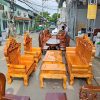 salon gỗ phong cách hoàng gia tay 10