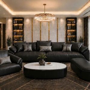Bộ Sofa Phòng Khách Bọc Da Mới 99% (Nhiều Màu) 6