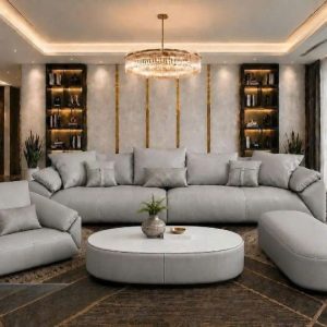 Bộ Sofa Phòng Khách Bọc Da Mới 99% (Nhiều Màu) 10
