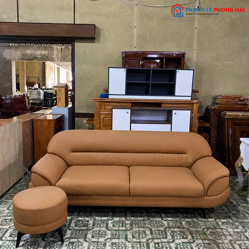 Sofa Phòng Khách Tựa Lưng Liền Khối Mới 99% sofa-da Sofa Phòng Khách Tựa Lưng Liền Khối Mới 99%